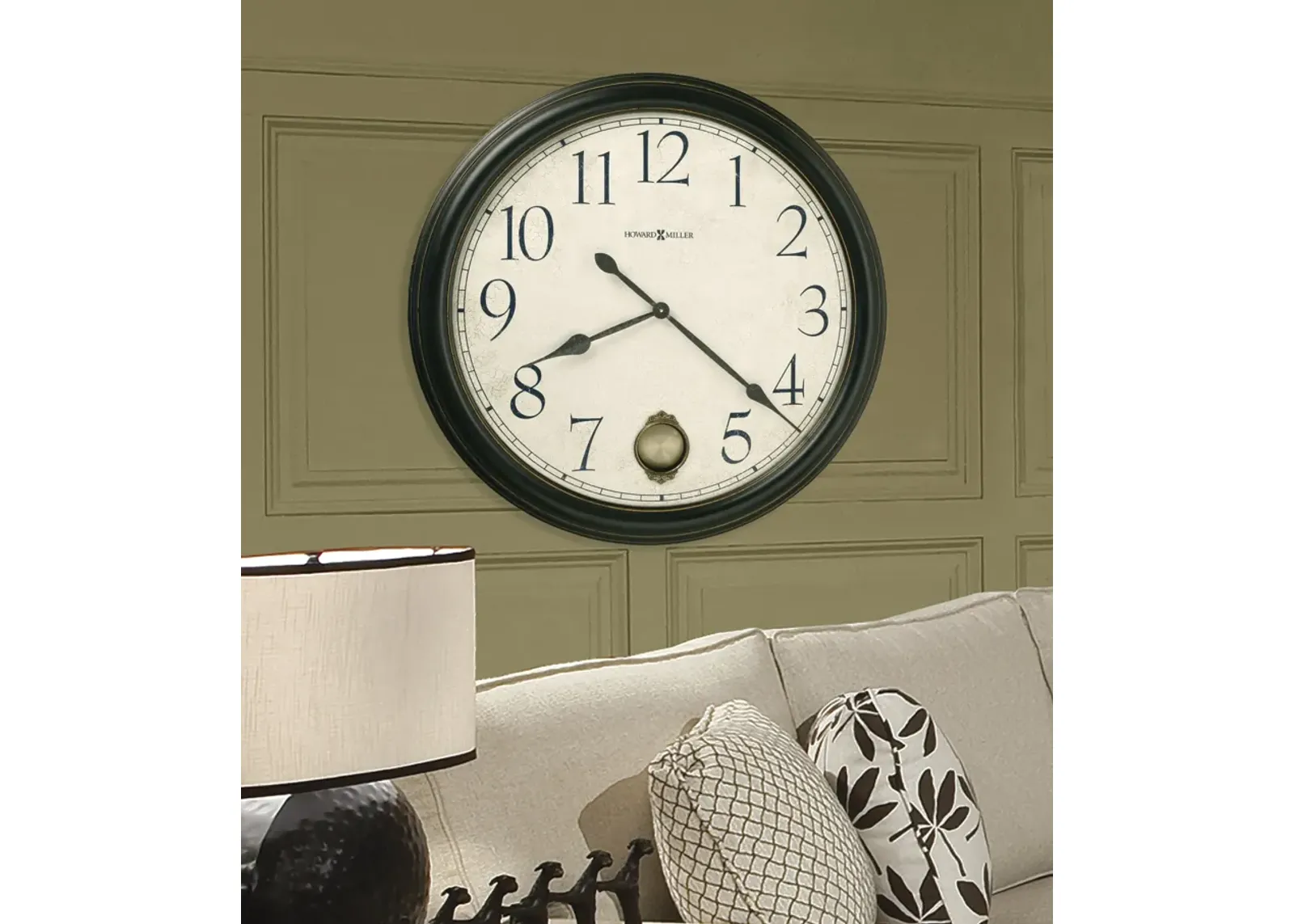 Howard Miller Glenwood Falls Wall Clock