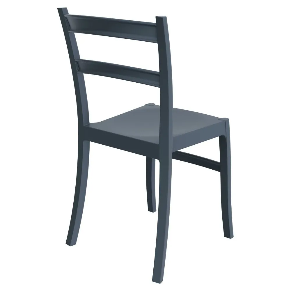 TIFFANY DINING CHAIR DARK GRAY