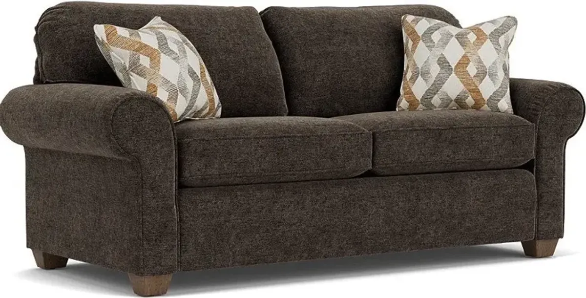 Flexsteel South Haven Ashy Brown Two-Cushion Sofa