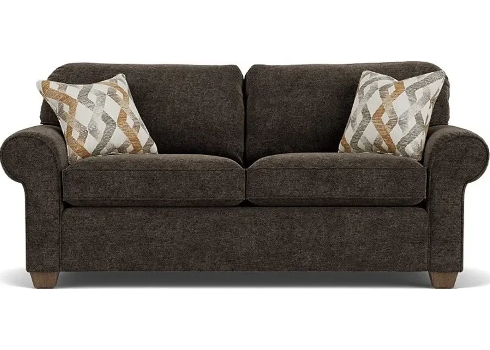 SOUTH HAVEN ASHY BROWN TWO-CUSHION SOFA