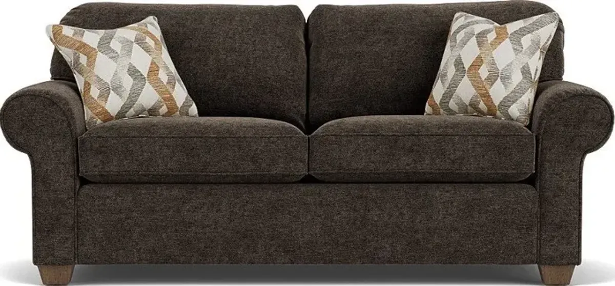 SOUTH HAVEN ASHY BROWN TWO-CUSHION SOFA