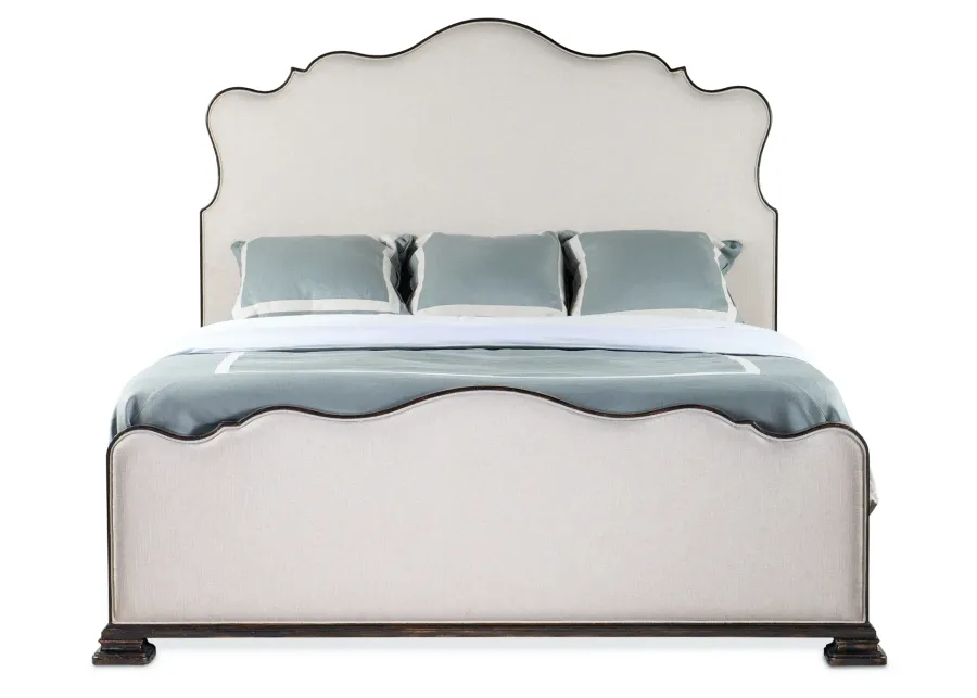 CHARLESTON CALIFORNIA KING UPHOLSTERED BED