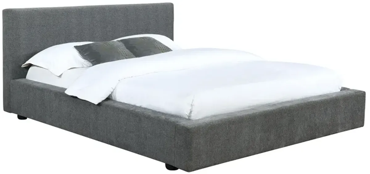 Coaster Gregory Upholstered Full Panel Bed Graphite