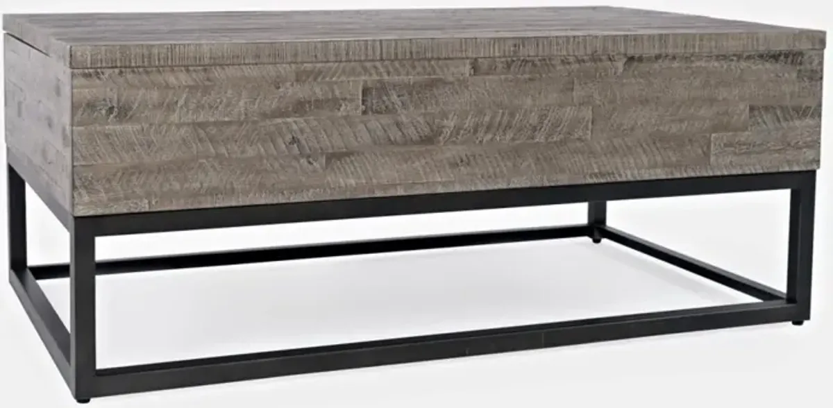 Jofran East Hampton Lift-Top Cocktail Table Distressed Grey