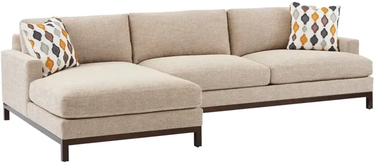 Barclay Butera Upholstery by Barclay Butera Horizon Sectional Light Tan