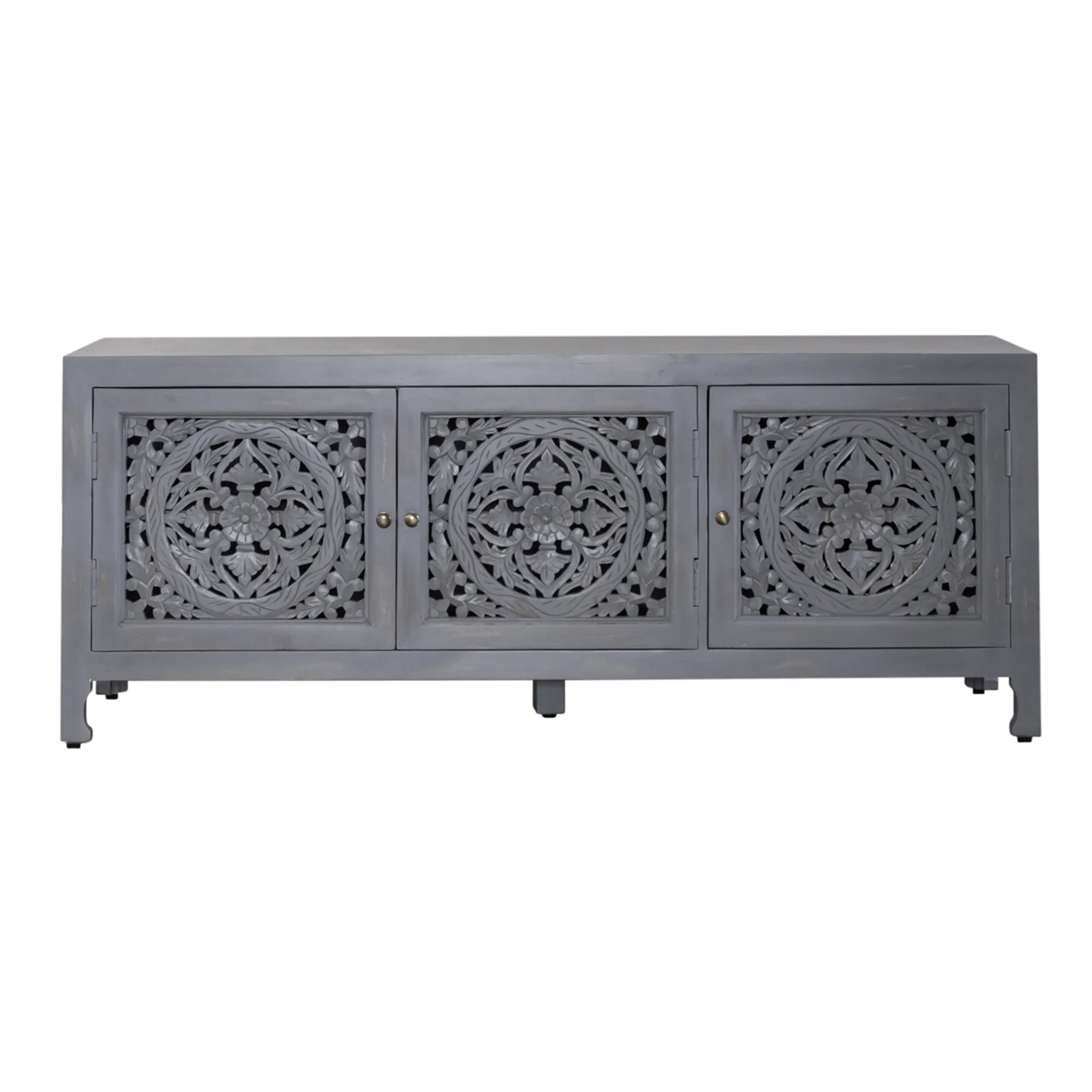 65 INCH 3 DOOR ACCENT TV STAND - MARISOL