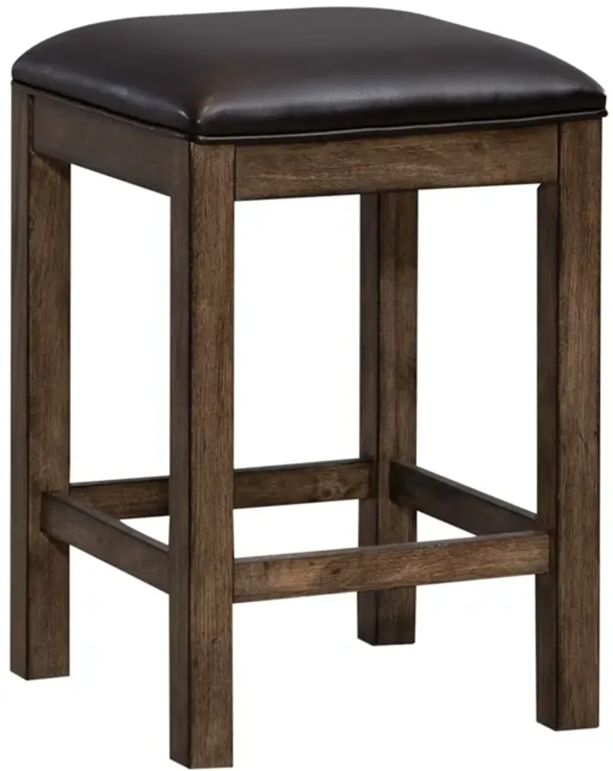 Liberty Furniture Lennox Medium Brown Upholstered Console Stool