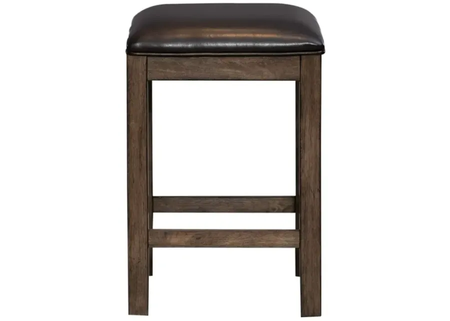 UPHOLSTERED CONSOLE STOOL - LENNOX