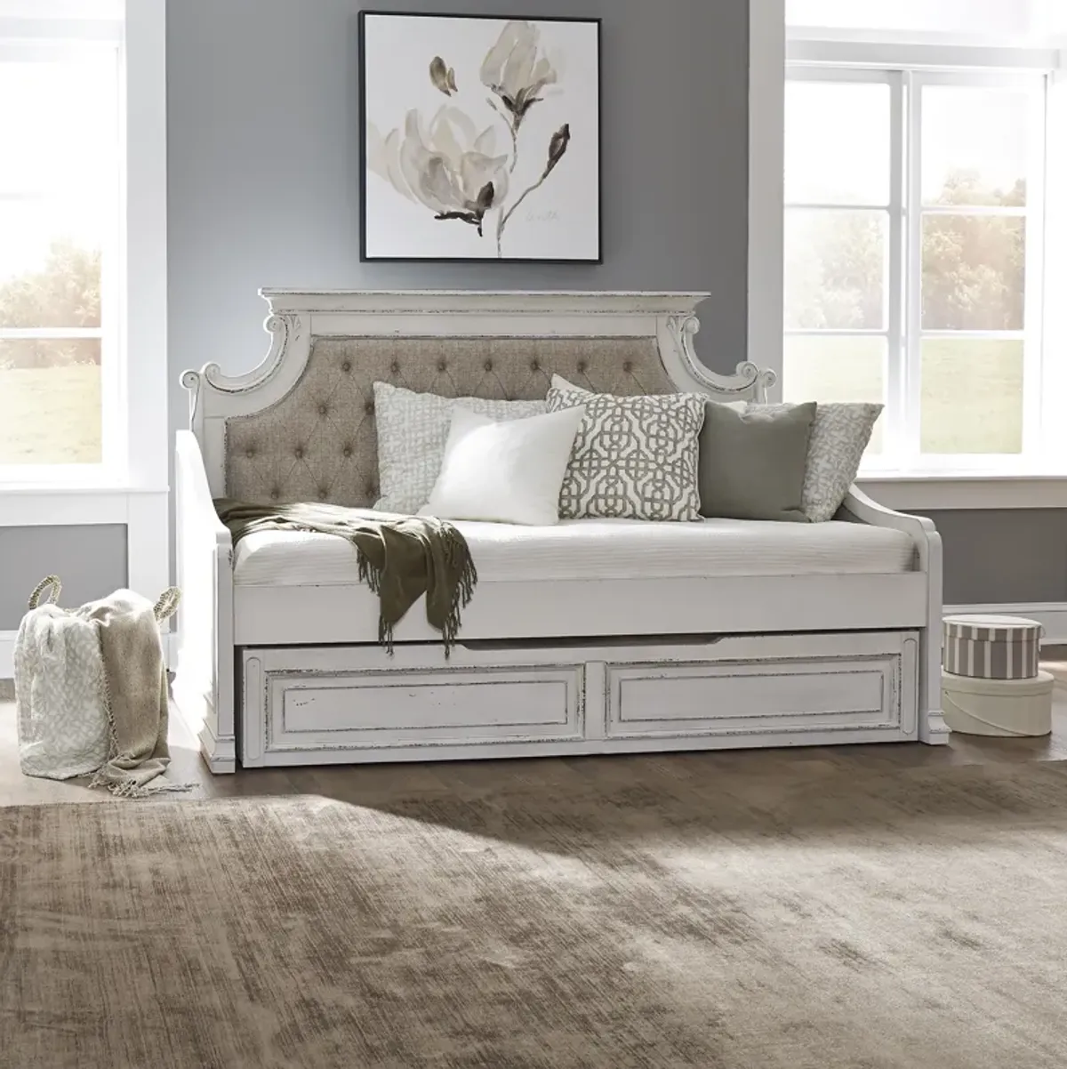 Liberty Furniture Magnolia Manor Twin Daybed with Trundle