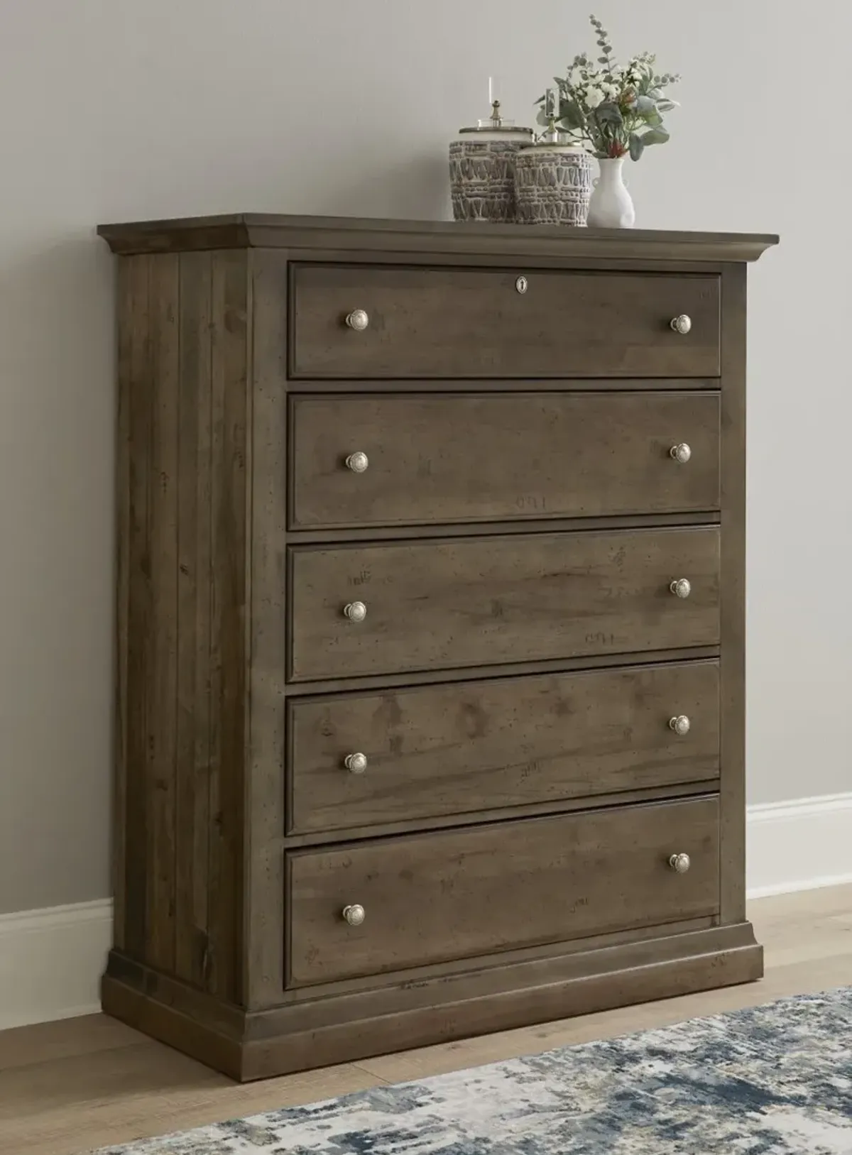 Vaughan-Bassett Carlisle Dark Sable Chest