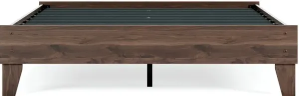 Ashley Calverson Mocha Queen Platform Bed