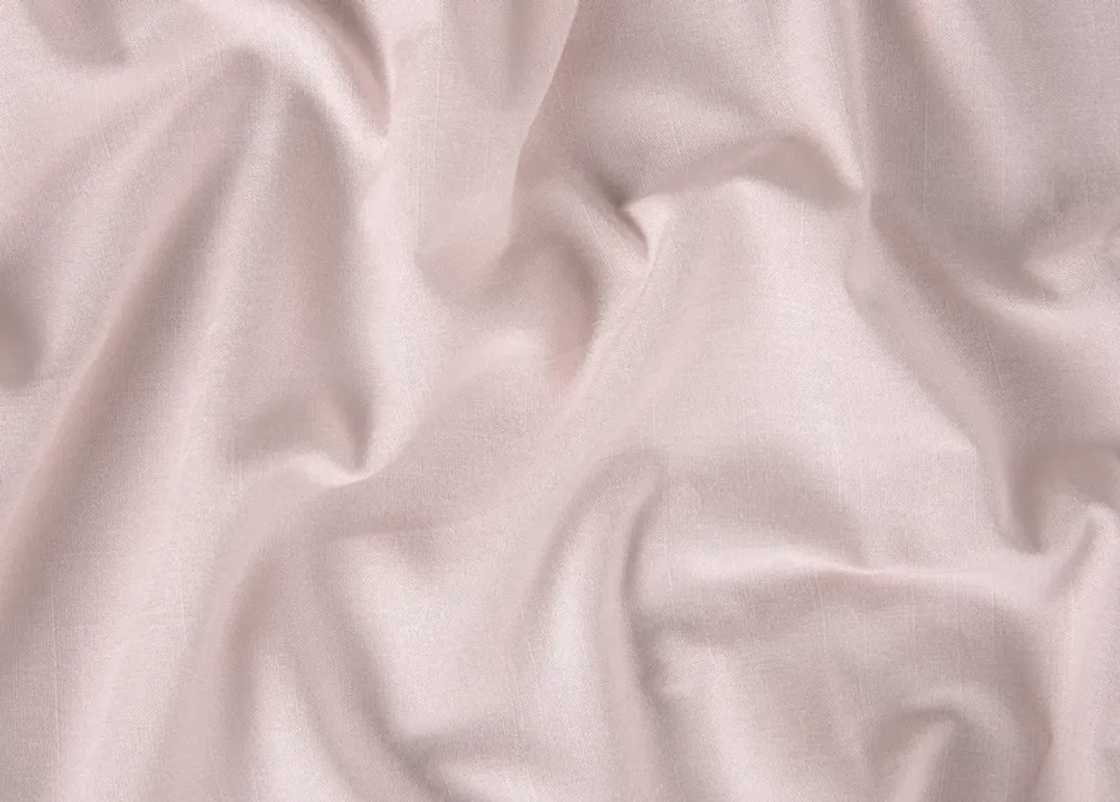 Bedgear Light Pink Hyper-Linen Performance Crib Sheet