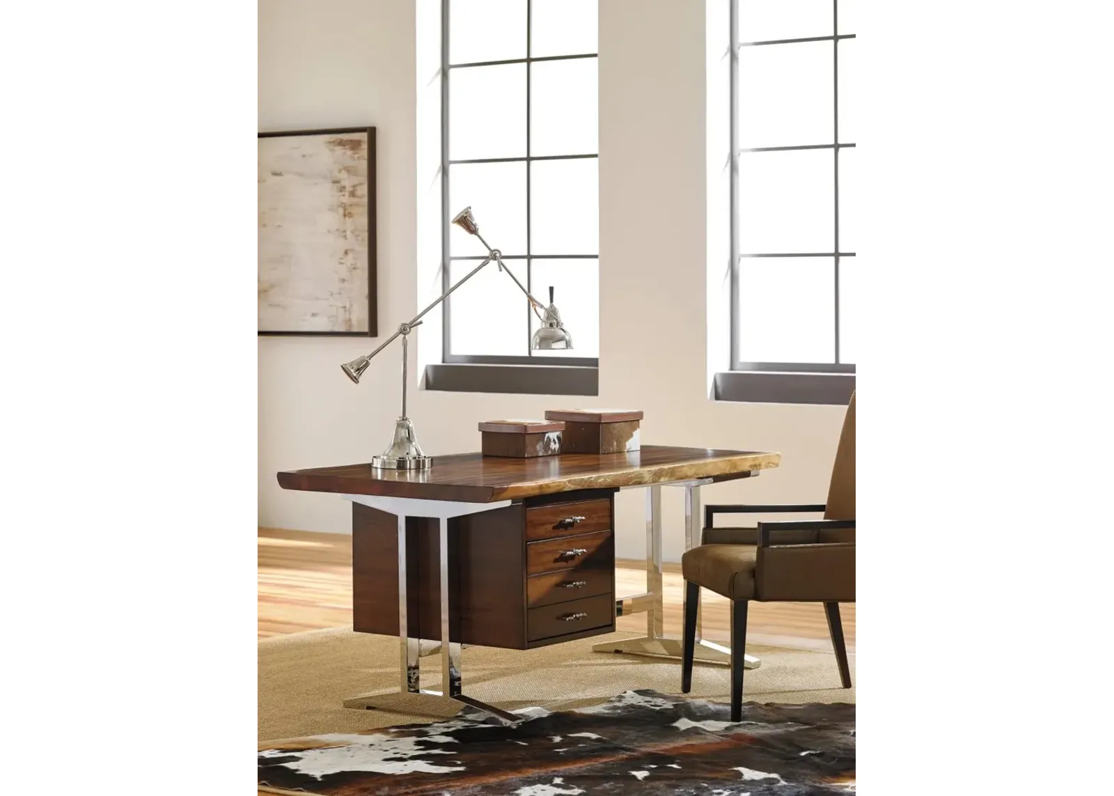 Sligh by Lexington Studio Designs La Costa Live Edge Writing Desk