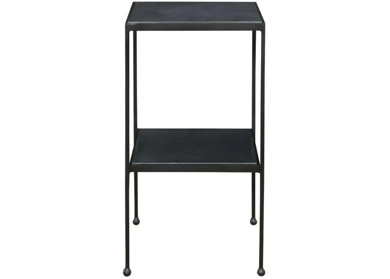 Uttermost Sherwood Matte Black Accent Table