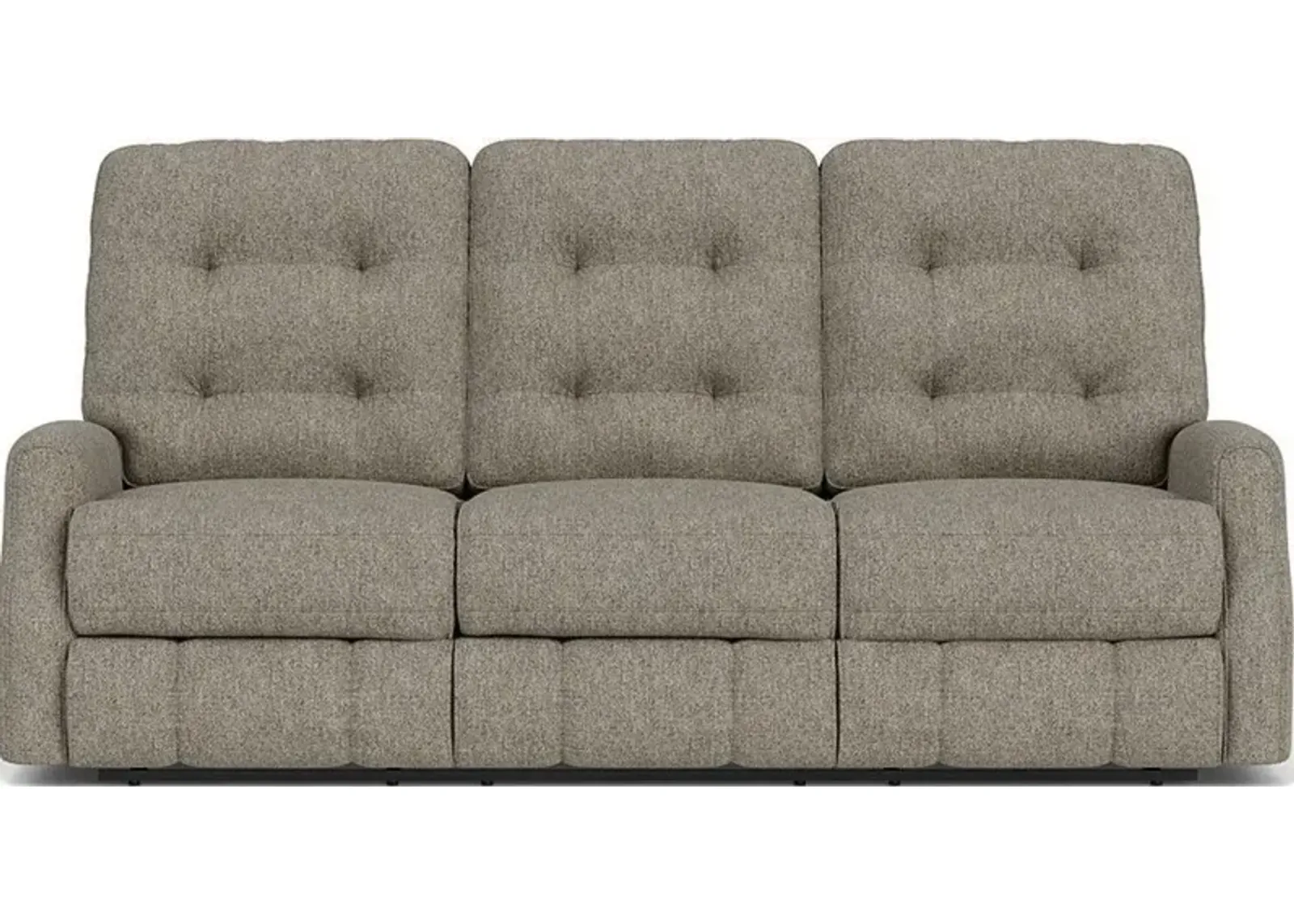 Flexsteel Devon Gray Vapor Reclining Sofa