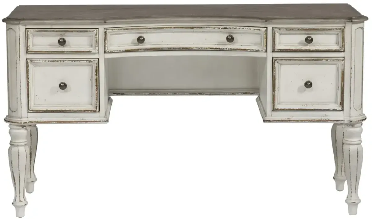 Liberty Furniture Magnolia Manor 3-Piece Antique White Vanity Set