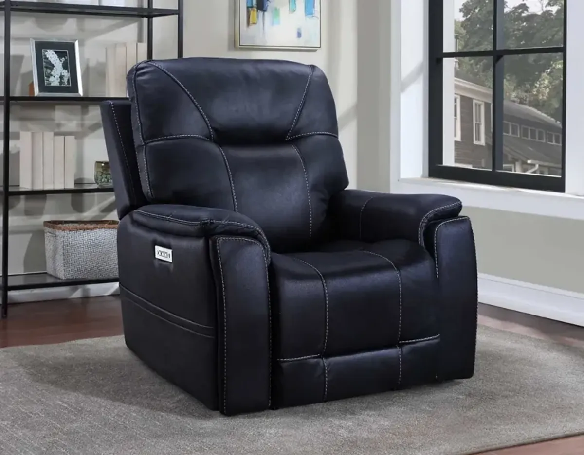 Steve Silver Lexington Power Media Recliner Ocean