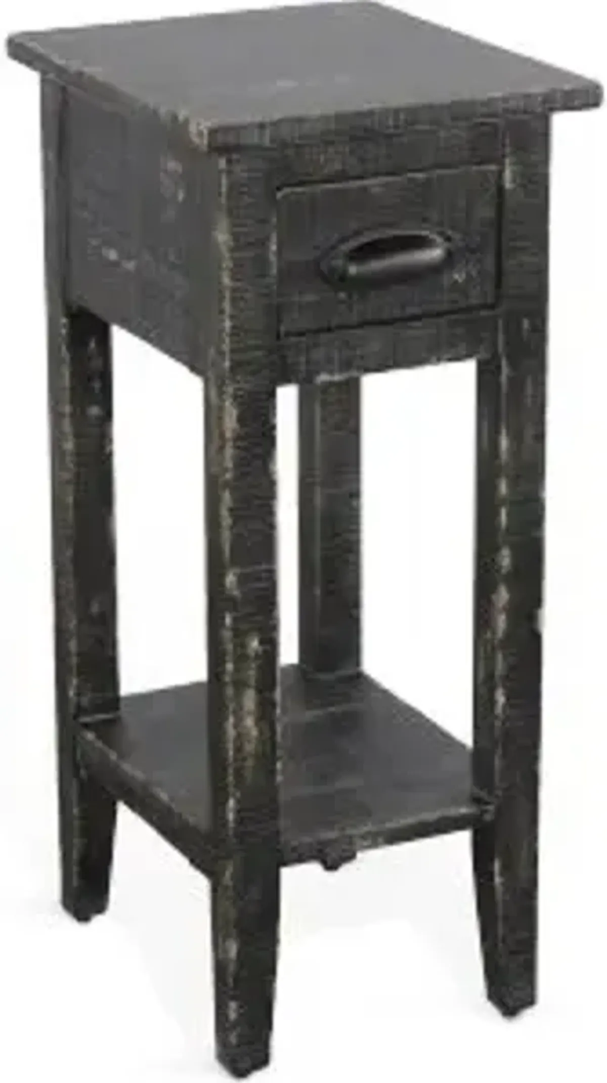 Sunny Designs Marina Black Sand Chair Side Table