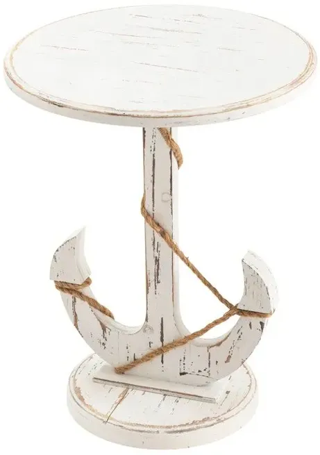 HARBOR DISTRESSED WHITE TABLE