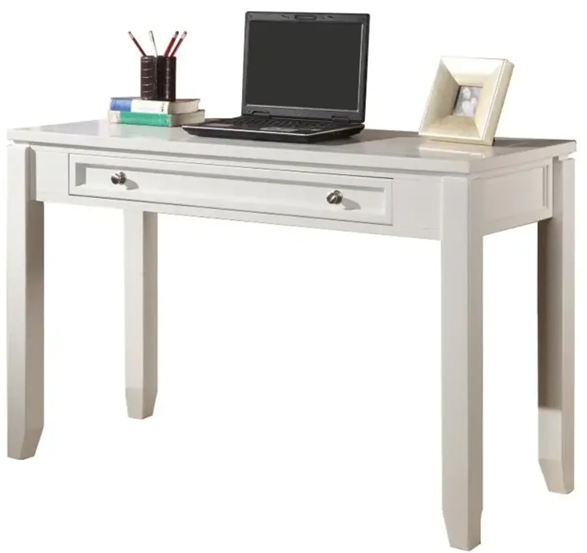 Parker House Boca Collection 47" Writing Desk in Cottage White Color