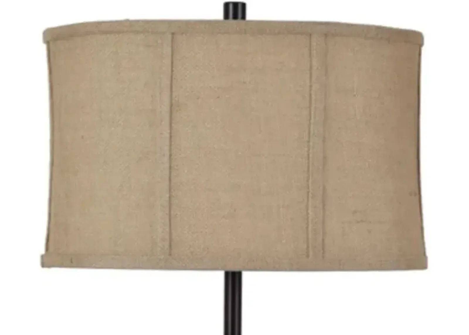 Crestview Sunriver Beige/Dark Brown Table Lamp