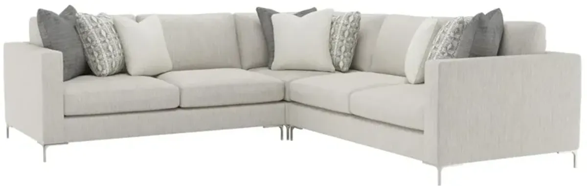 Bernhardt Eden 3-Piece Fabric Sectional