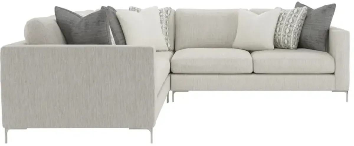 Bernhardt Eden 3-Piece Fabric Sectional