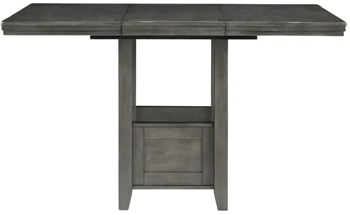 Hallanden Gray Counter Dining Table