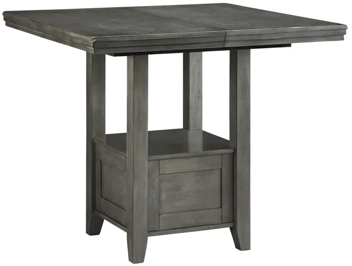 Ashley Hallanden Gray Counter Dining Table