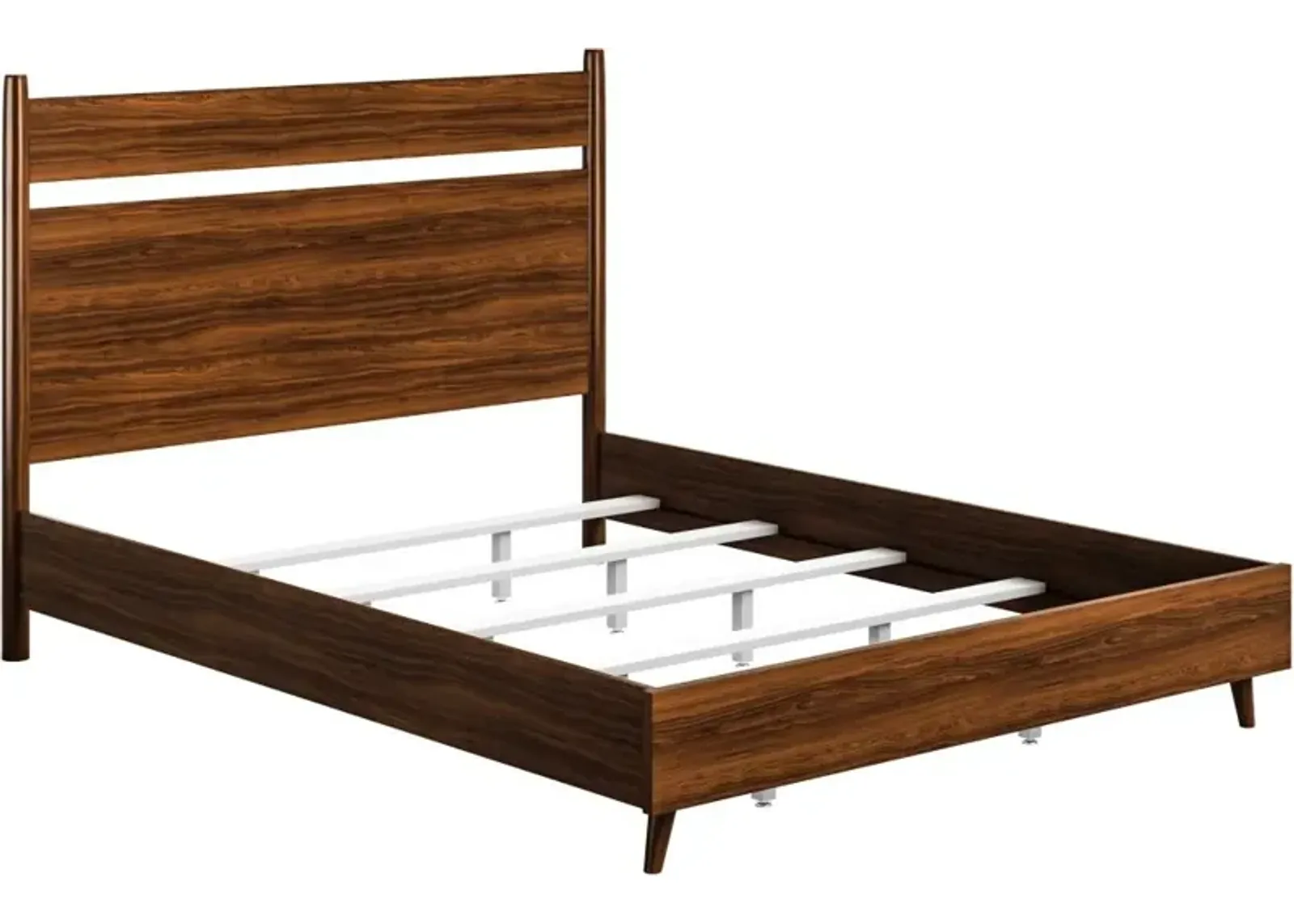 Flexsteel Ludwig Walnut Queen Panel Bed