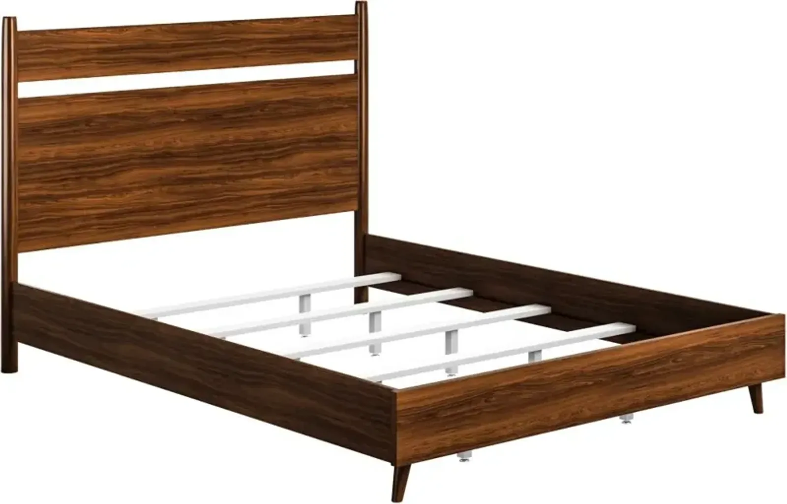 Flexsteel Ludwig Walnut Queen Panel Bed