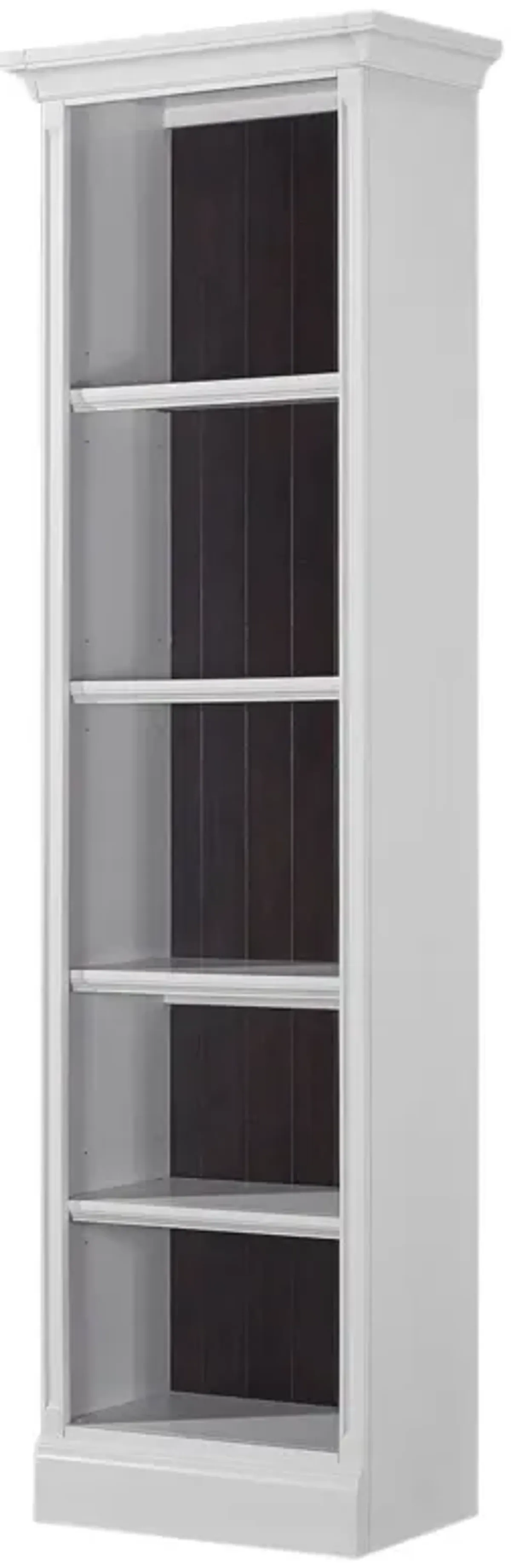 Parker House Shoreham Effortless White 24 Inch Bookcase