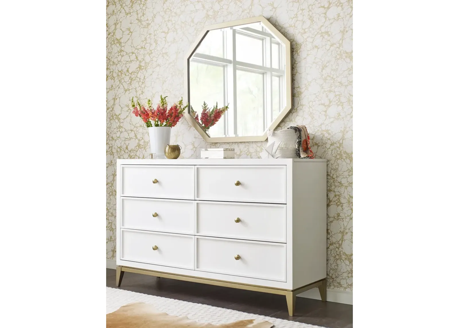 Legacy Classic Chelsea by Rachael Ray Mirror Gold