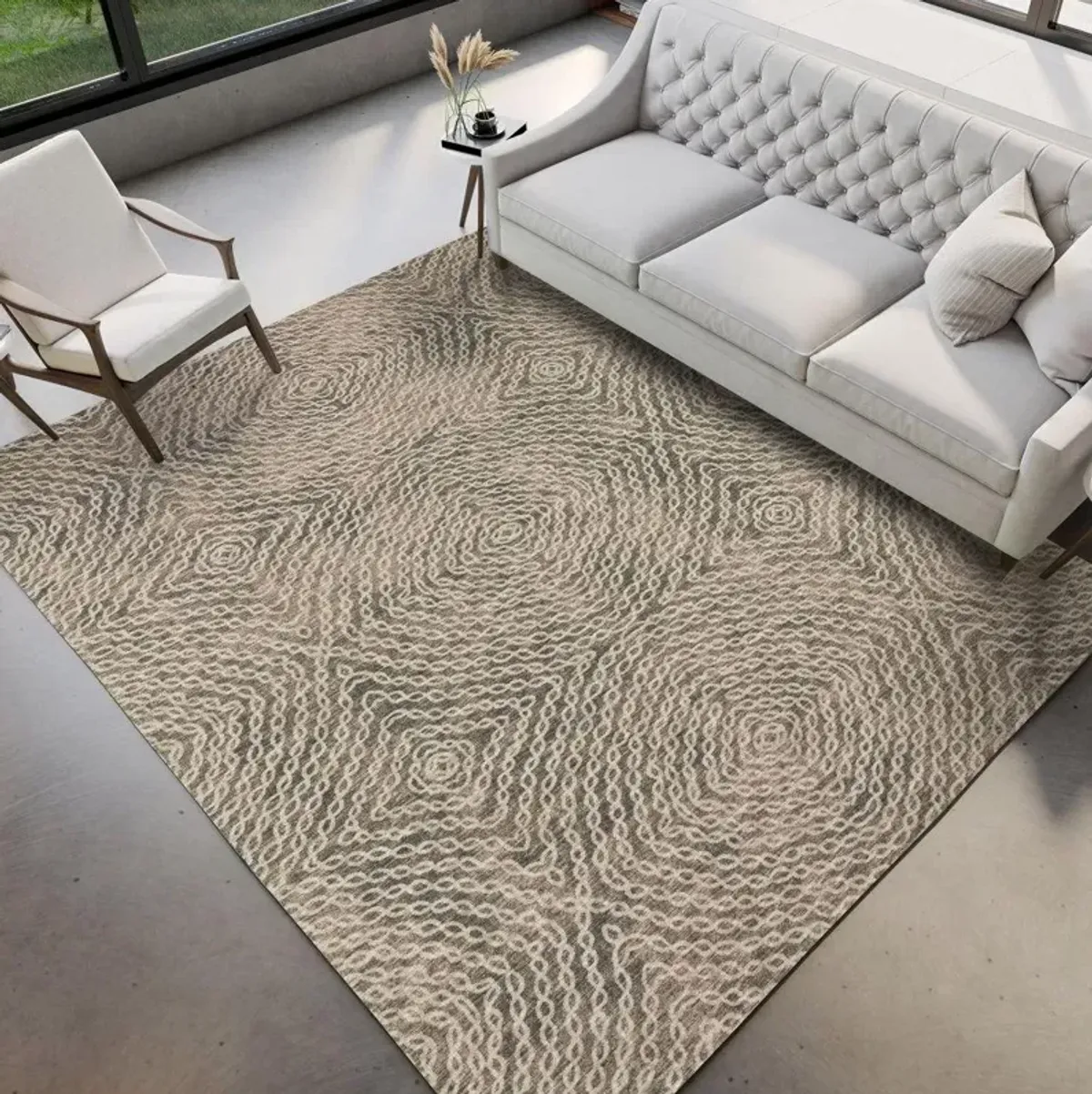 Dalyn Brisbane Mink 5'X8' Area Rug