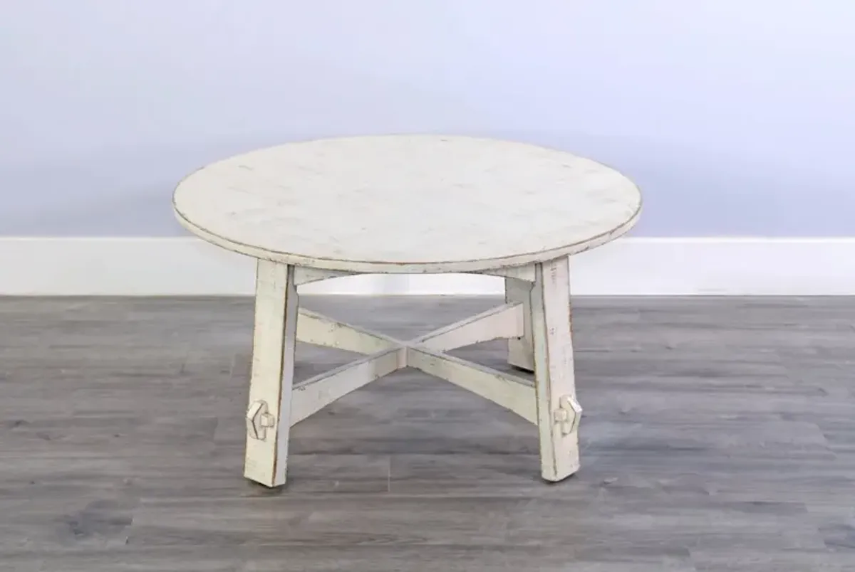 Sunny Designs Marina White Sand Coffee Table