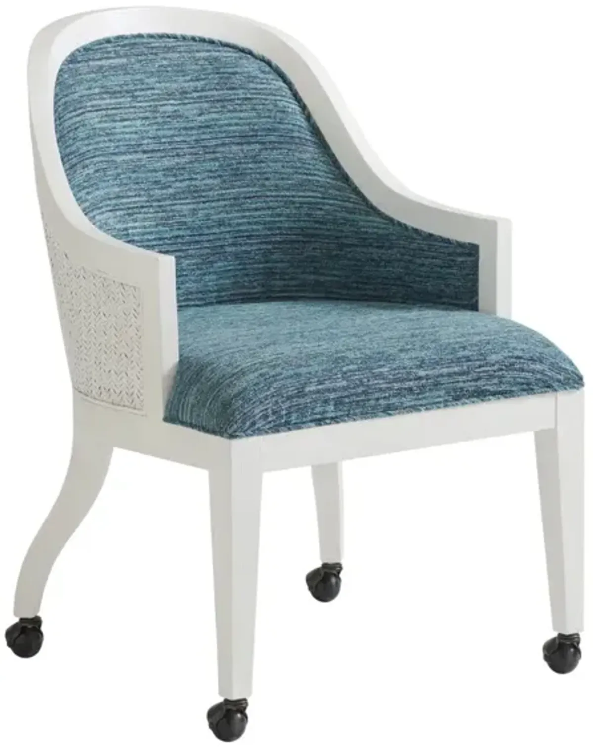 Tommy Bahama Home by Lexington Ocean Breeze Bayview Arm Chair with Casters
