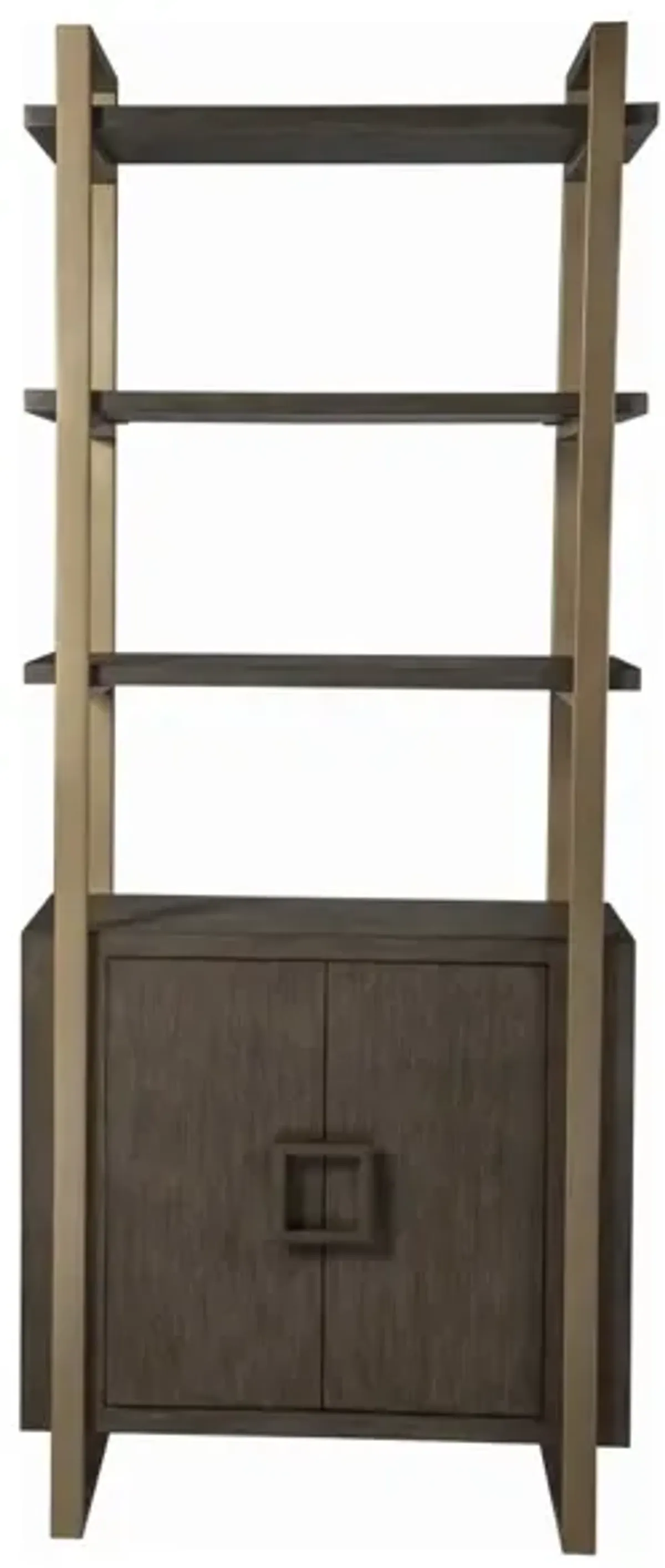 Artistica Home by Lexington Cohesion Program Dark Brown Mahogany Wood Vertex Bookcase