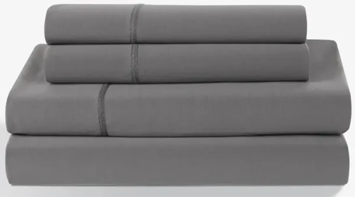 Bedgear Full Grey Dri-Tec Sheet Set