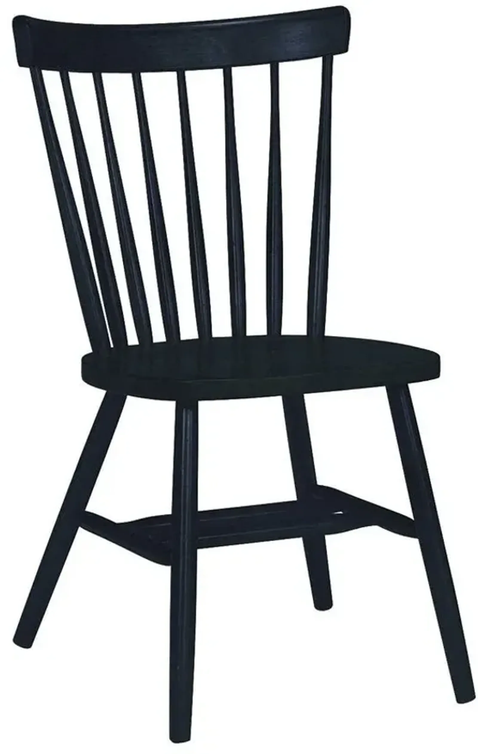 John Thomas Dining Essentials Copenhagen Wood Dining Chair in Black