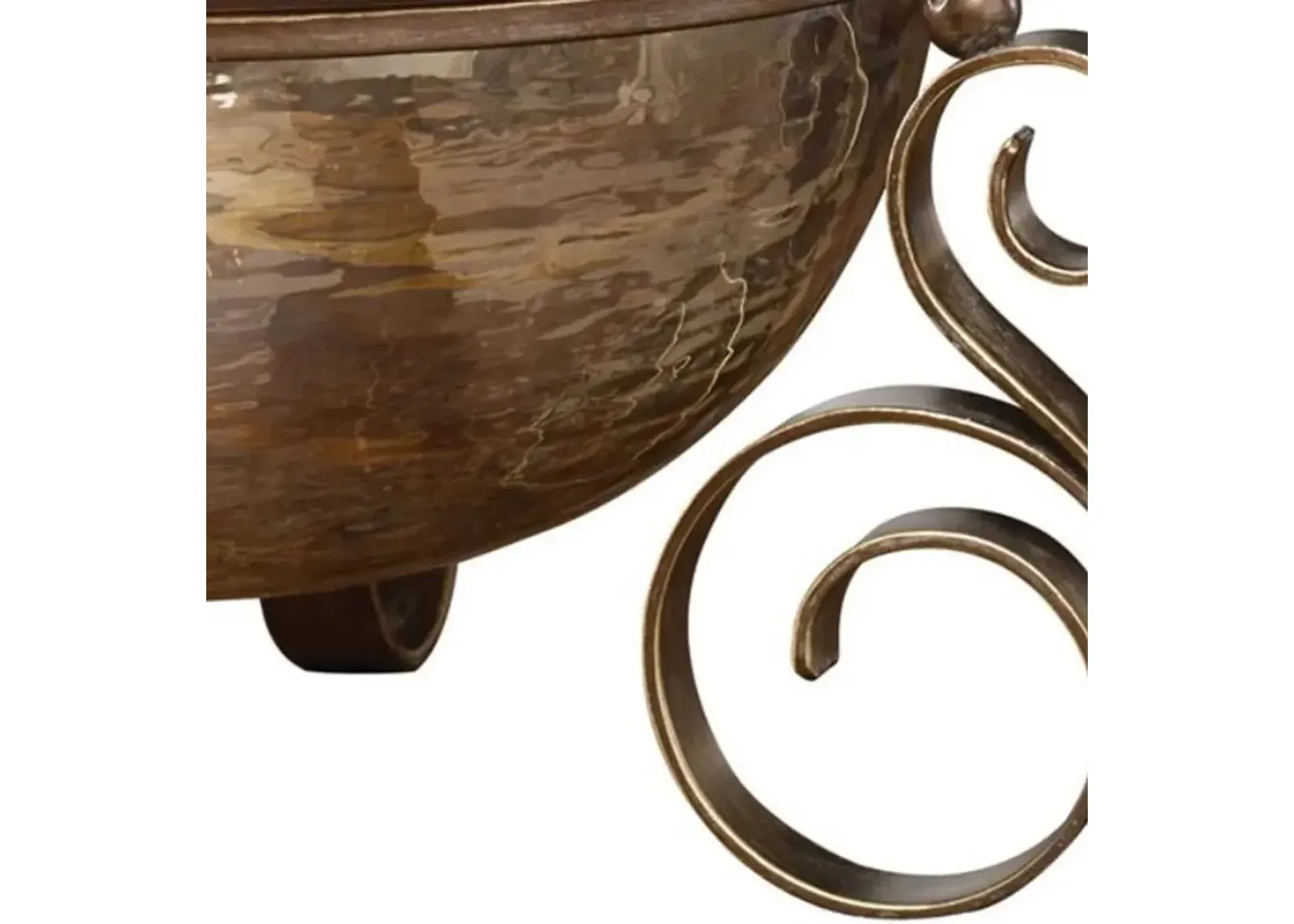 Uttermost Alya Copper Bronze Bowl