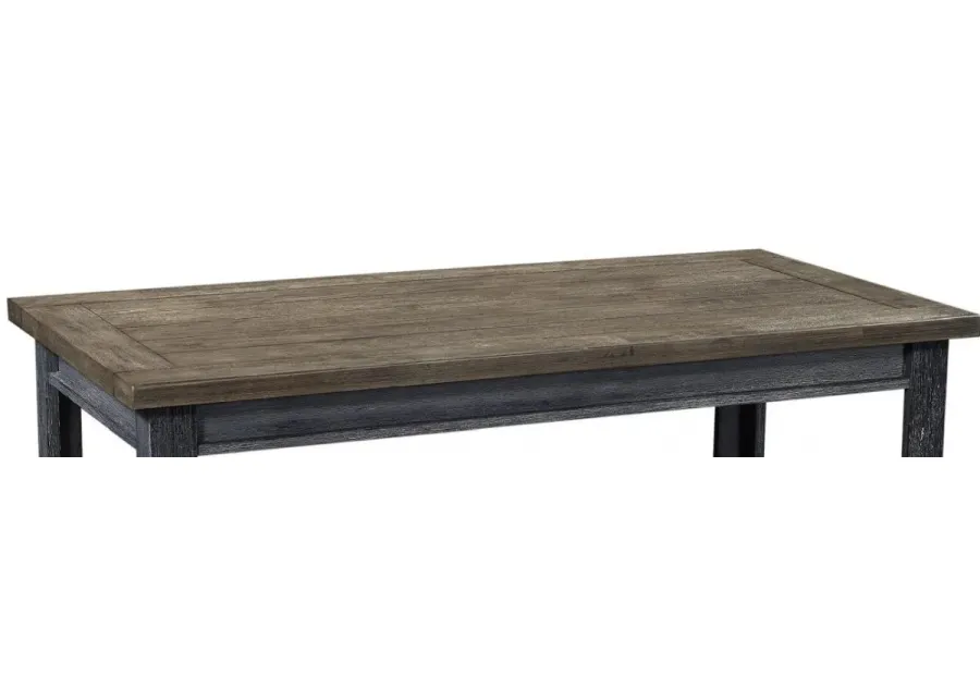 EASTPORT DRIFTED BLACK COFFEE TABLE