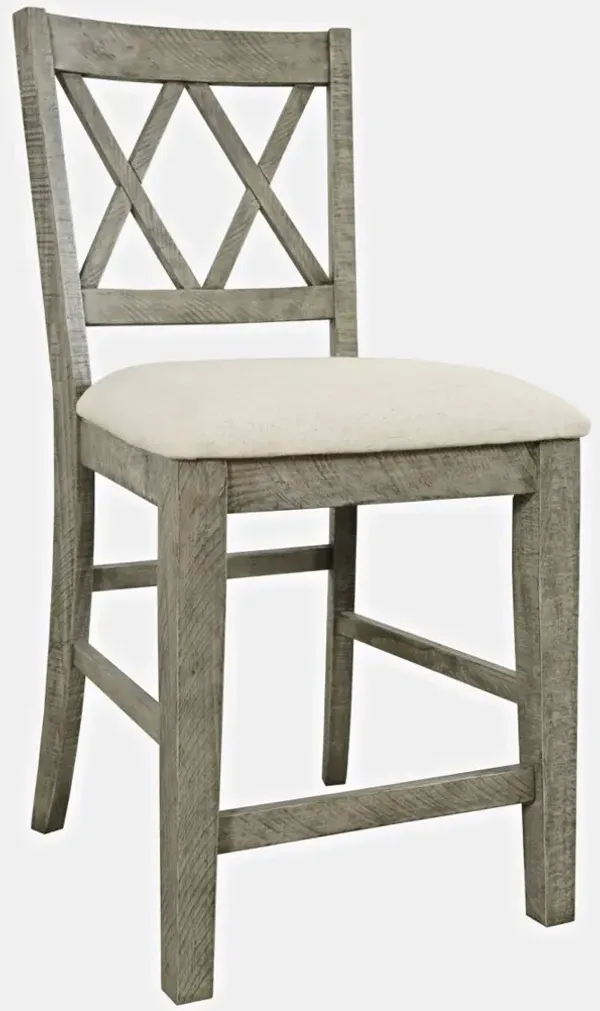 Jofran Telluride Stool Driftwood