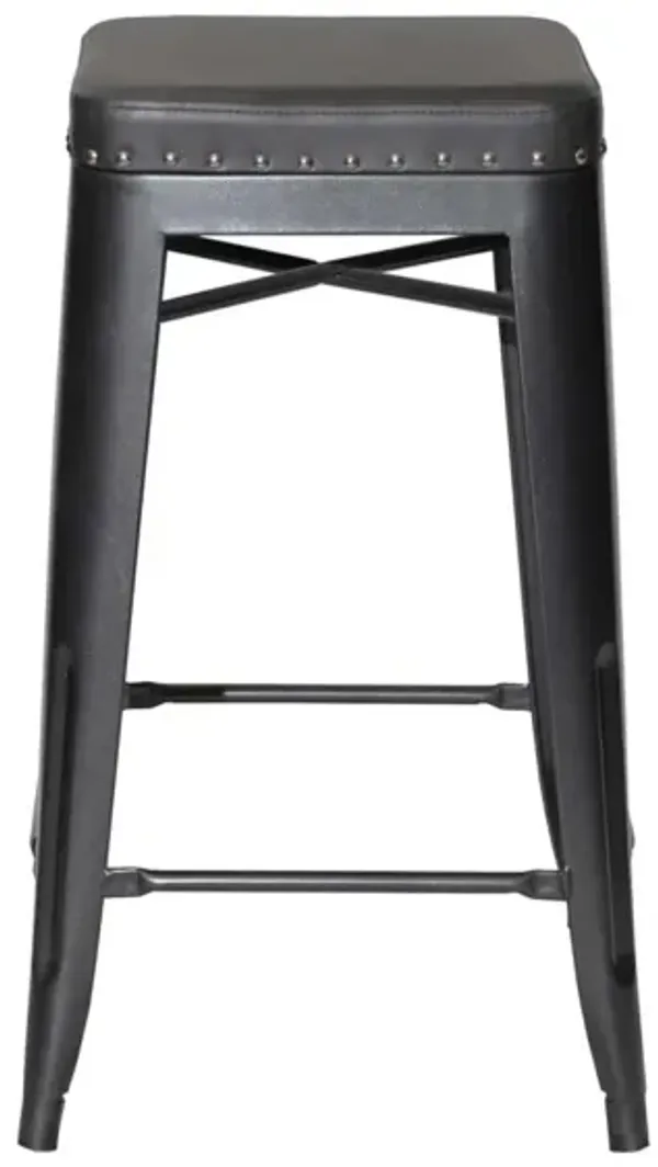 HANK 30 INCH BACKLESS BAR STOOL