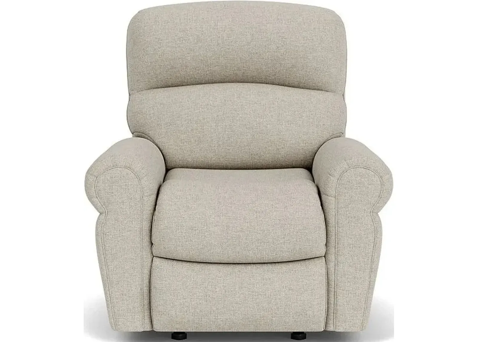 Flexsteel Langston Silver Driftwood Rocking Manual Recliner