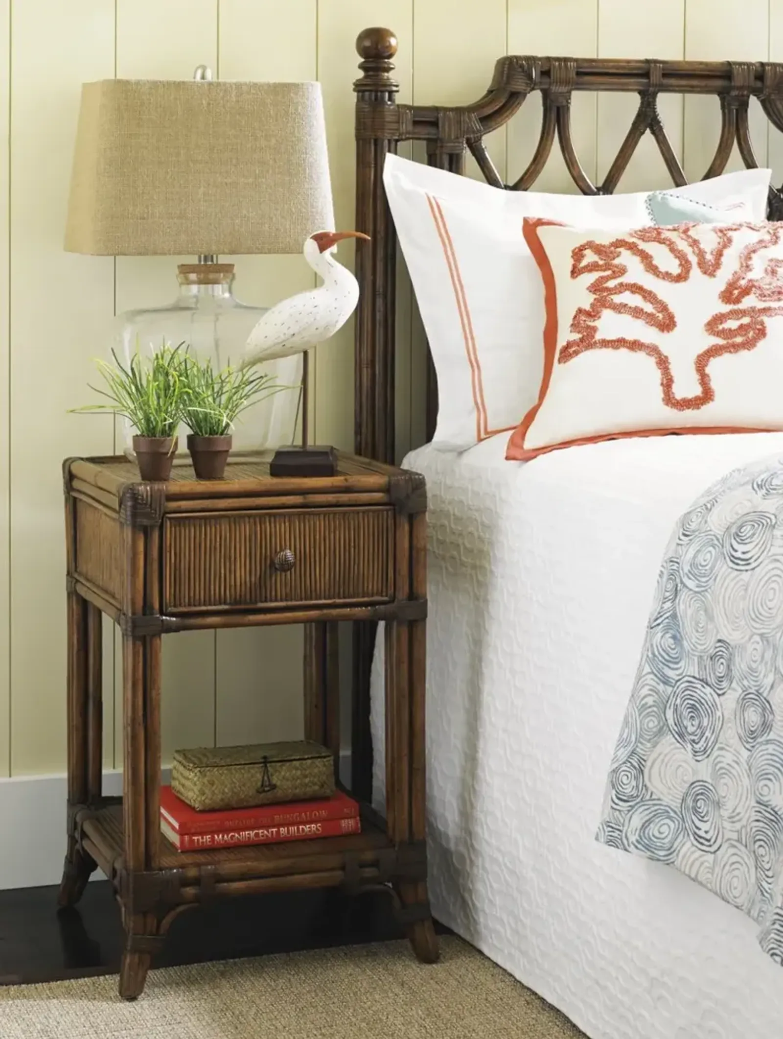 Tommy Bahama Home by Lexington Bali Hai Del Sol Bedside Table