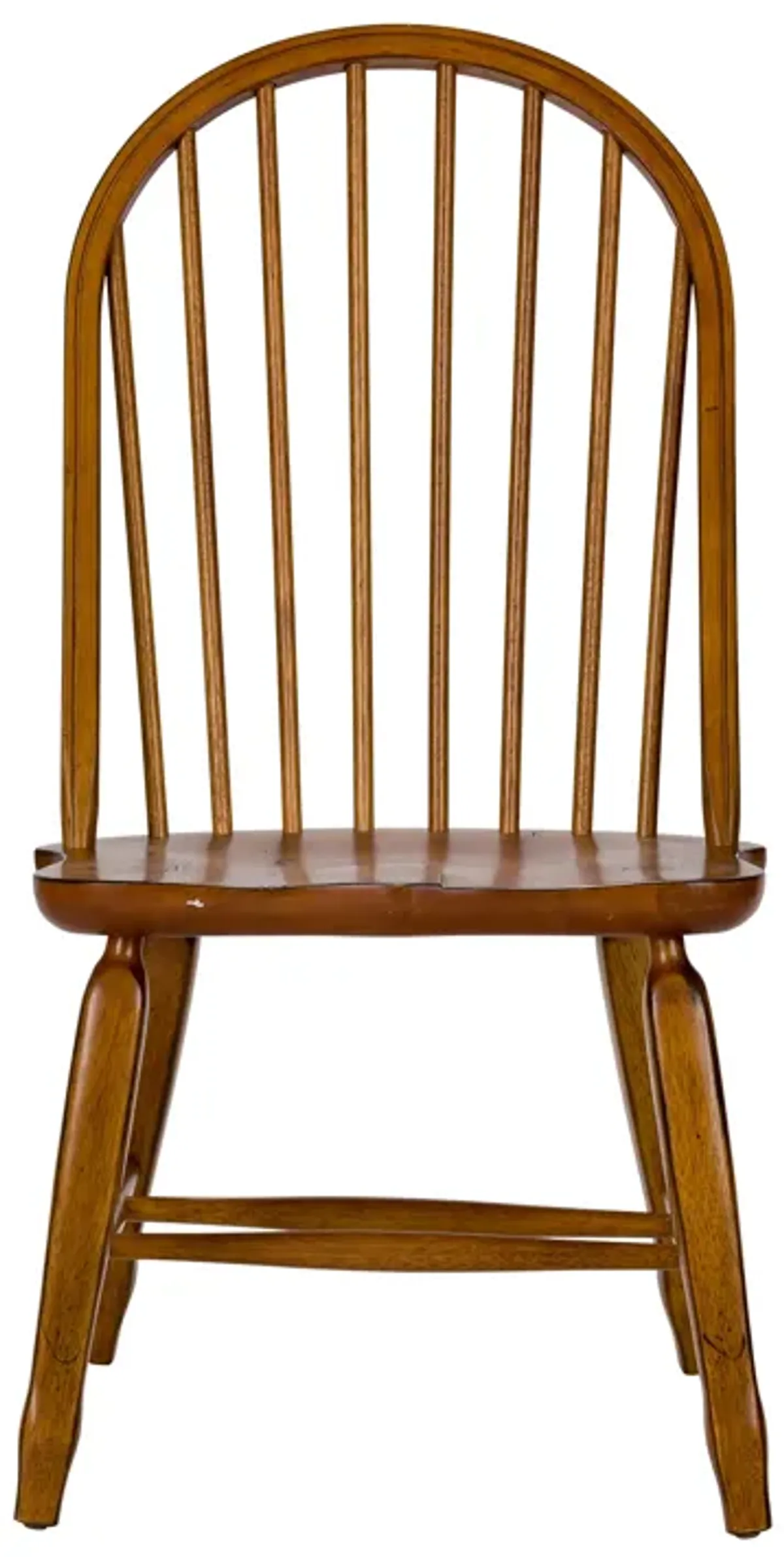 Liberty Furniture Treasures Rustic Oak Bow Back Side Chair