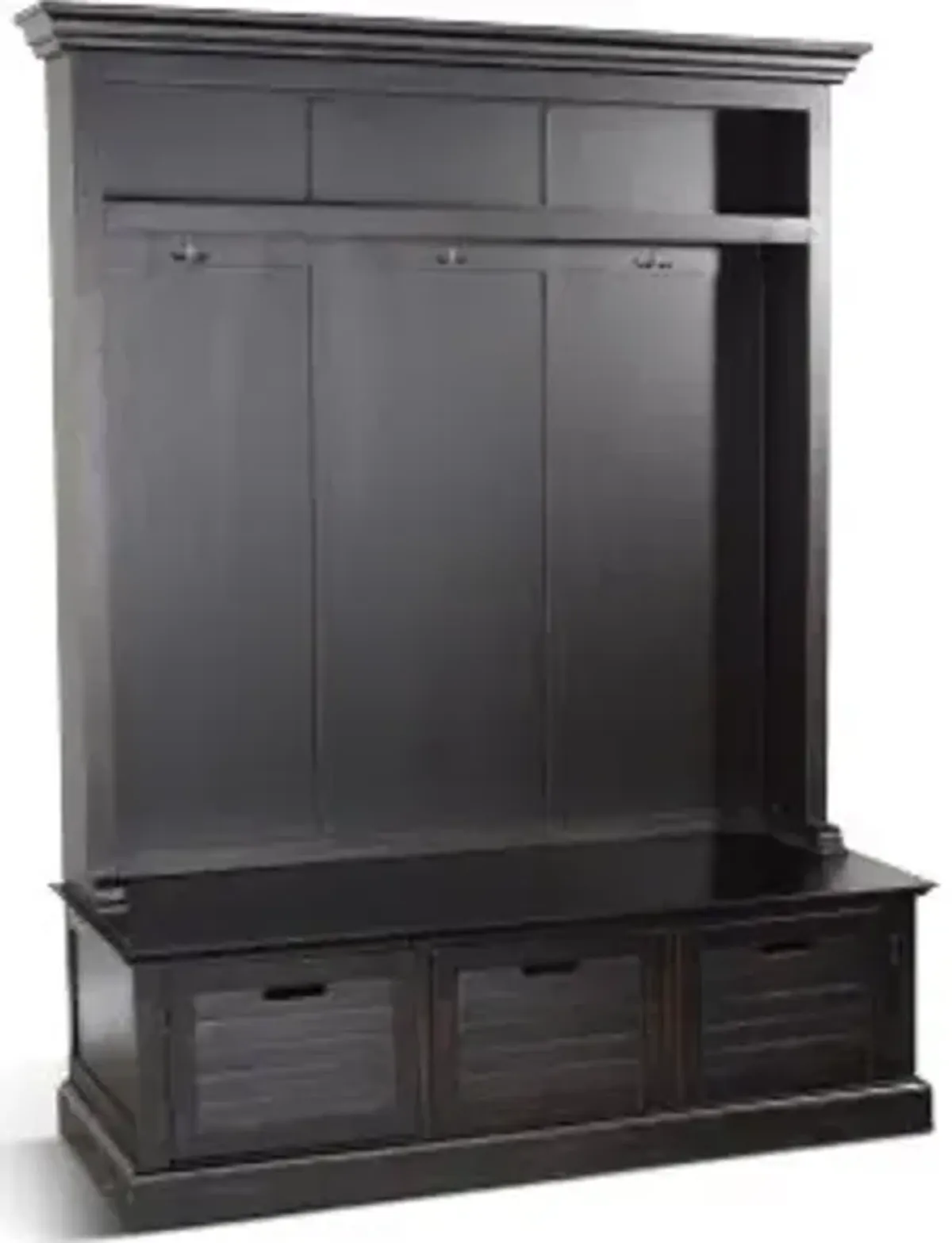 Sunny Designs Dakota Black Walnut Entry Locker