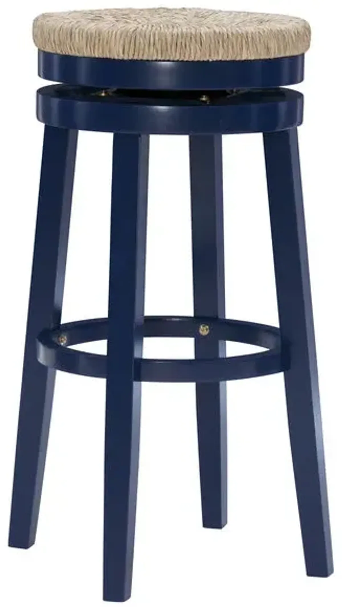 Powell Morgan Bar Stool Navy Blue