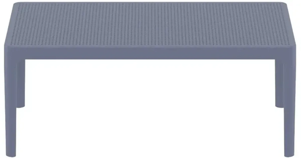 SKY LOUNGE TABLE 39" DARK GRAY