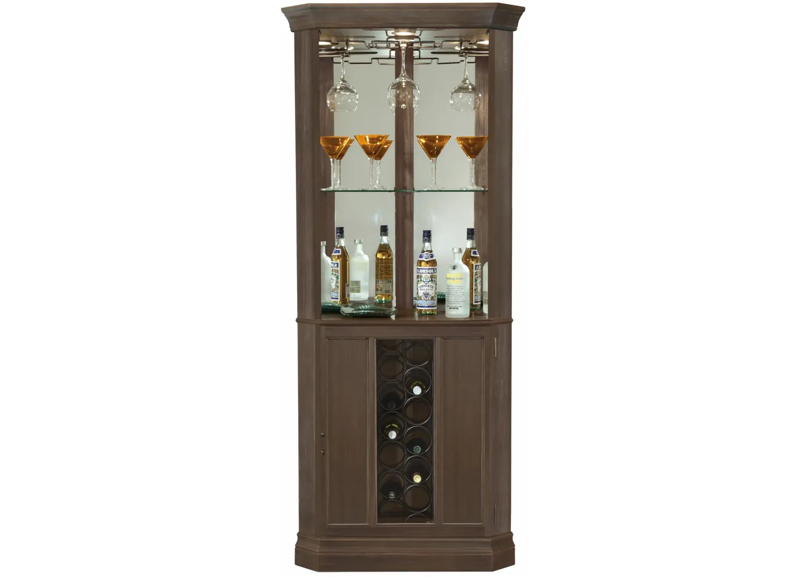 Howard Miller Piedmont Iv Corner Wine Cabinet